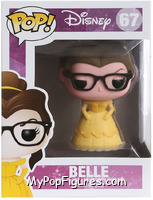 Belle (Nerd) from Disney - Disney Universe Pop! manufactured by Funko [Front]