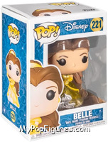 Belle (Yellow Dress) (Glitter) from Disney - Disney Universe Pop! manufactured by Funko [Front]