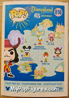 Captain Hook from Disney - 65th Anniversary Pop! manufactured by Funko [Back]