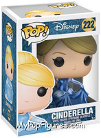 Cinderella (Blue Dress) (Metallic) from Disney - Disney Universe Pop! manufactured by Funko [Front]