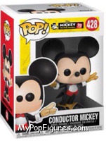 Conductor Mickey from Disney - Mickey True Original Pop! manufactured by Funko [Front]