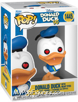 Donald Duck (with Heart Eyes) from Disney - Donald Duck 90th Pop! manufactured by Funko [Front]