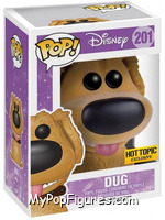 Dug (Flocked) from Disney - Disney Universe Pop! manufactured by Funko [Front]