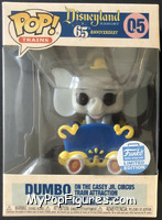 Dumbo (On the Casey Jr. Circus Train) (Trains) from Disney - 65th Anniversary Pop! manufactured by Funko [Front]