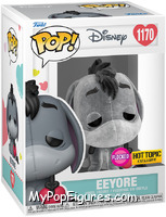 Eeyore (Flocked) from Disney - Disney Universe Pop! manufactured by Funko [Front]