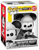 Firefighter Mickey from Disney - Mickey True Original Pop! manufactured by Funko [Front]