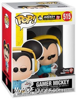 Gamer Mickey (Yellow Headset) from Disney - Mickey True Original Pop! manufactured by Funko [Front]