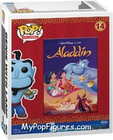 Genie with Lamp from Disney - Pop! VHS Covers manufactured by Funko [Back]