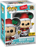 Holiday Mickey (Santa) (Diamond) from Disney - Disney Universe Pop! manufactured by Funko [Front]