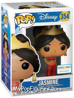 Jasmine (Red Outfit) (Glitter) from Disney - Disney Universe Pop! manufactured by Funko [Front]