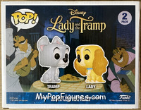 Lady & the Tramp from Disney - Disney Universe Pop! manufactured by Funko [Back]