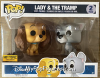 Lady & the Tramp from Disney - Disney Universe Pop! manufactured by Funko [Front]