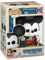 Matterhorn Bobsleds Mickey from Disney - 65th Anniversary Pop! manufactured by Funko [Front]