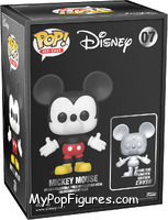 Mickey Mouse from Disney - Pop! Die-Cast manufactured by Funko [Back]