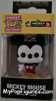 Mickey Mouse (90 Years) from Disney - Pop! Keychains manufactured by Funko [Front]