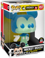 Mickey Mouse (Blue & Green) (10" Scale) from Disney - Mickey True Original Pop! manufactured by Funko [Front]