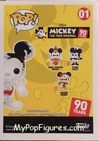 Mickey Mouse (D.I.Y.) from Disney - Mickey True Original Pop! manufactured by Funko [Back]