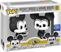 Mickey Mouse & Minnie Mouse (How to Fly) from Disney - Pop! Sets manufactured by Funko [Front]