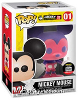 Mickey Mouse (Purple / Pink) from Disney - Mickey True Original Pop! manufactured by Funko [Front]