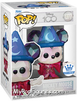 Mickey Mouse (Sorcerer's Apprentice) (Facet) from Disney - 100th Pop! manufactured by Funko [Front]