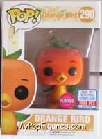 Orange Bird (Flocked) from Disney - Orange Bird Pop! manufactured by Funko [Front]