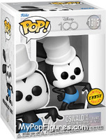 Oswald the Lucky Rabbit (Hat) (Chase) from Disney - 100th Pop! manufactured by Funko [Front]