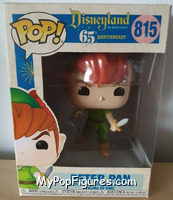 Peter Pan from Disney - 65th Anniversary Pop! manufactured by Funko [Front]