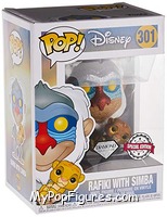 Rafiki and Simba (Diamond) from Disney - Disney Universe Pop! manufactured by Funko [Front]