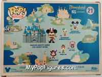 Sleeping Beauty Castle and Mickey Mouse (Town) from Disney - 65th Anniversary Pop! manufactured by Funko [Back]