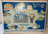 Sleeping Beauty Castle and Walt Disney (Town) from Disney - 65th Anniversary Pop! manufactured by Funko [Back]