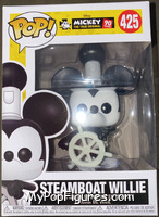 Steamboat Willie from Disney - Mickey True Original Pop! manufactured by Funko [Front]