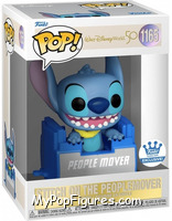 Stitch (On People Mover) from Disney - Walt Disney World 50th Pop! manufactured by Funko [Front]