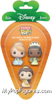 Tiana / Belle / Cinderella (Easter) from Disney - Pocket Pop! manufactured by Funko [Front]