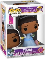 Tiana (Blue Dress) from Disney Princess - Pop! Vinyl Figures manufactured by Funko [Front]