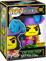 Captain Hook (Blacklight) from Disney Villains - Pop! Vinyl Figures manufactured by Funko [Front]