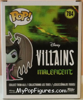 Maleficent (On Throne) (Deluxe) from Disney Villains - Pop! Vinyl Figures manufactured by Funko [Back]