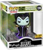 Maleficent with Diablo (Deluxe) from Disney Villains - Pop! Vinyl Figures manufactured by Funko [Front]