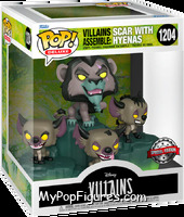 Scar with Hyenas (Deluxe) from Disney Villains - Pop! Vinyl Figures manufactured by Funko [Front]