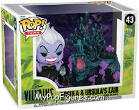 Ursula & Ursula's Lair from Disney Villains - Pop! Towns manufactured by Funko [Front]