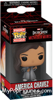 America Chavez (Multiverse of Madness) from Doctor Strange in the Multiverse of Madness - Pop! Keychains manufactured by Funko [Front]