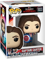 Captain Carter from Doctor Strange in the Multiverse of Madness - Pop! Vinyl Figures manufactured by Funko [Front]