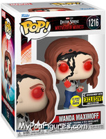 Wanda Maximoff (Glows in the Dark) from Doctor Strange in the Multiverse of Madness - Pop! Vinyl Figures manufactured by Funko [Front]