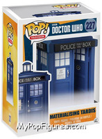 Materialising TARDIS from Doctor Who - Pop! Vinyl Figures manufactured by Funko [Front]