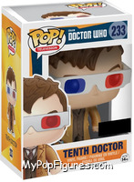 Tenth Doctor (3D Glasses) from Doctor Who - Pop! Vinyl Figures manufactured by Funko [Front]