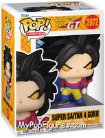 Super Saiyan 4 Goku from Dragon Ball GT - Pop! Vinyl Figures manufactured by Funko [Front]