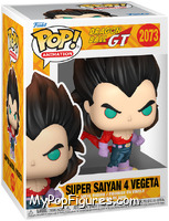 Super Saiyan 4 Vegeta from Dragon Ball GT - Pop! Vinyl Figures manufactured by Funko [Front]