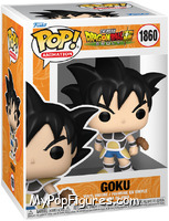 Kid Goku (Saiyan Armor) from Dragon Ball Super - Broly Pop! manufactured by Funko [Front]