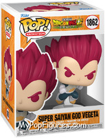 Super Saiyan God Vegeta (Punching) from Dragon Ball Super - Broly Pop! manufactured by Funko [Front]