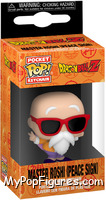 Master Roshi (Peace Sign) from Dragon Ball Z - Pop! Keychains manufactured by Funko [Front]