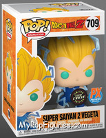 Super Saiyan 2 Vegeta (Glow Chase) from Dragon Ball Z - Pop! Vinyl Figures manufactured by Funko [Front]